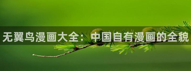 香蕉漫画书下拉式：无翼鸟漫画大全：中国自有漫画的全貌